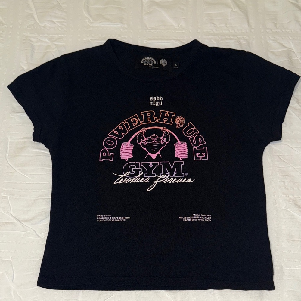 Darc Sport Black Powerhouse Gym Tee